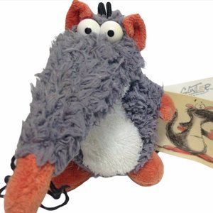 RARE Gunter der Nasenbär Depesche Plush RAT Mouse